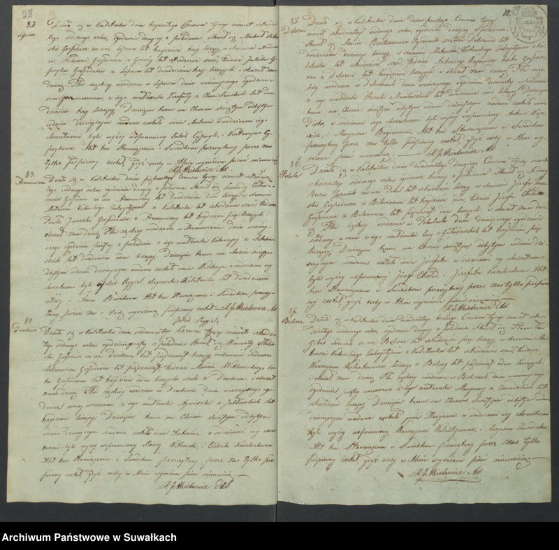 image.from.unit.number "Duplikat Akt Urodzonych, Zaślubionych i Zmarłych w Parafii Kaletnickiey. Kaletnik poczynający się od dnia 1-go Stycznia do dnia 31 Grudnia 1847 roku."