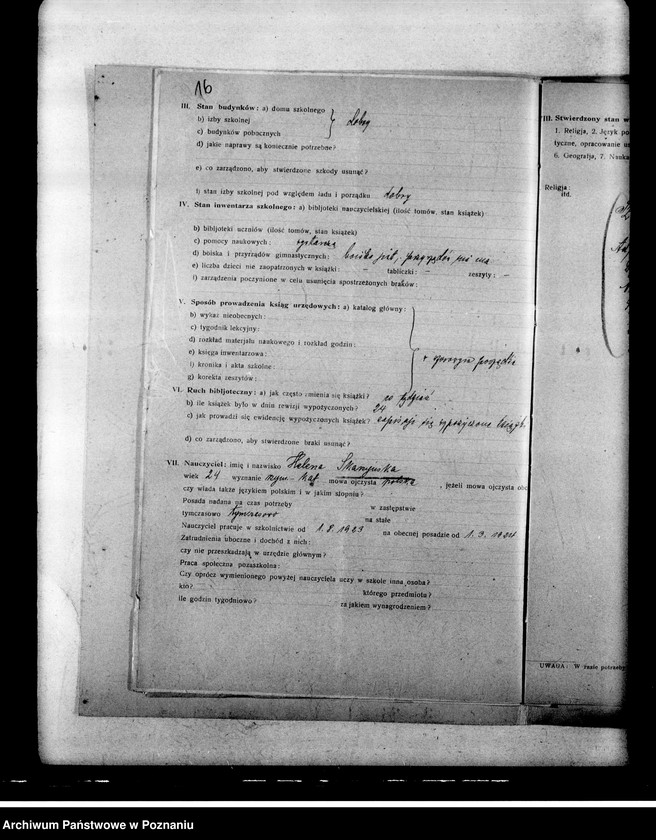 Obraz 20 z jednostki "Szkoła Powszechna- Skokowo, powiat Koźmin"