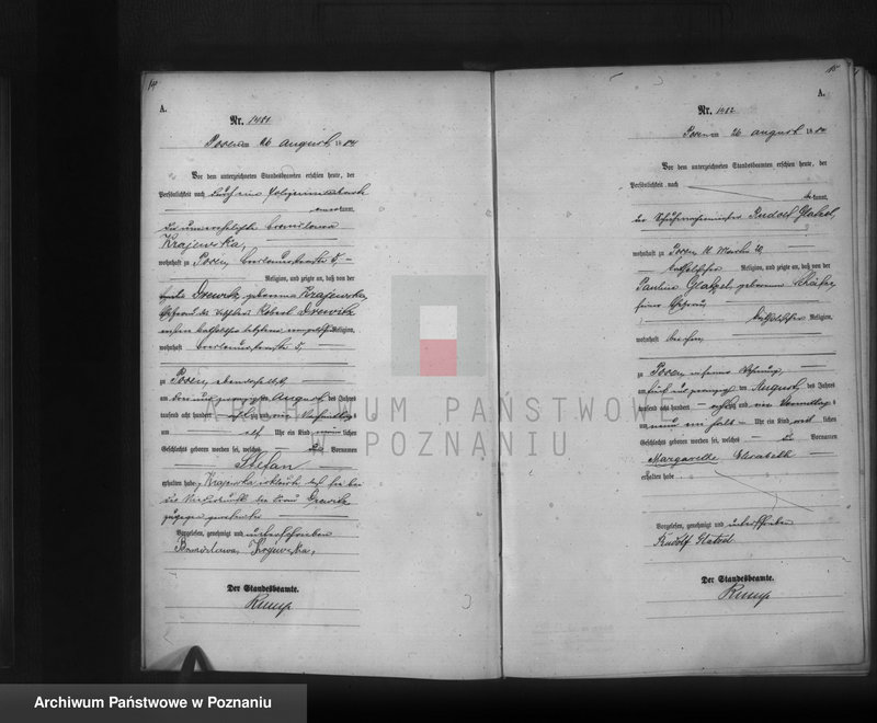 Obraz 9 z jednostki "Księga urodzeń t. IV"