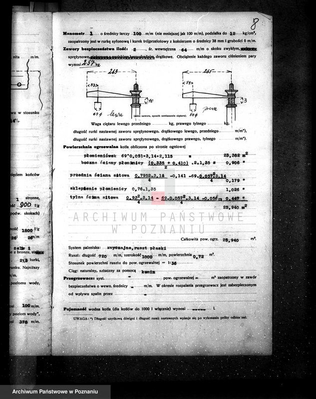 Obraz 15 z jednostki "Parowy fabryka wyrobów cukrowych i marmolad w Bydgoszczy własność K. Mazgaja nr woj. kotła 5644"