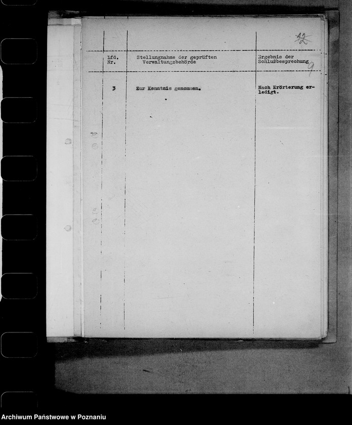 Obraz 13 z jednostki "Rechnungshof- Beantwortung der Erinnerungen"