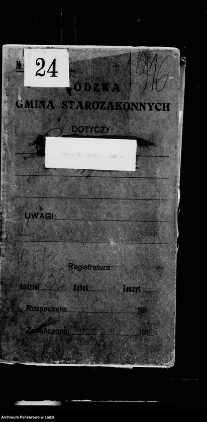 Obraz 4 z jednostki "Utrzymanie sierot"