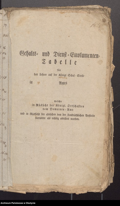 image.from.unit.number "Acta Specialia und Generalia Emolumenten-Sachen"