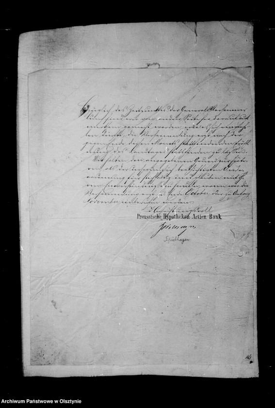 image.from.unit.number "/Akten betr. Geldgeschäfte der Lehndorff mit der Preuss. Hypotheken- Aktien- Bank, Berlin/"