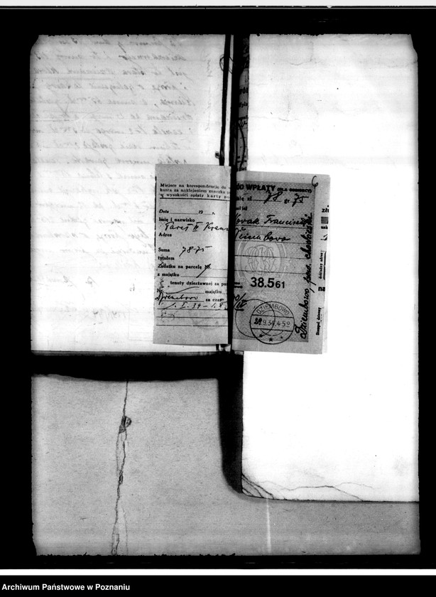 Obraz 8 z jednostki "Dzierżawy parcel majątku w Dziembowie powiat chodzieski"