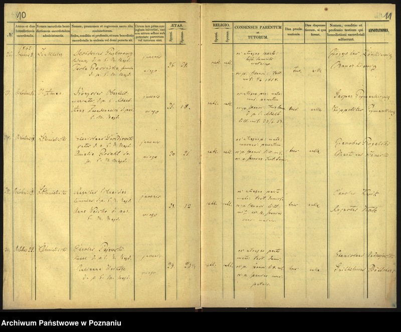 Obraz 8 z jednostki "Księga małżeństw"