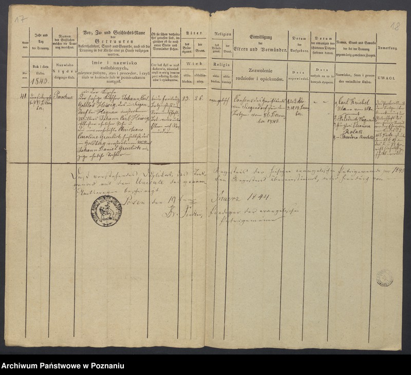 Obraz 11 z jednostki "Duplikat des Trauregisters"