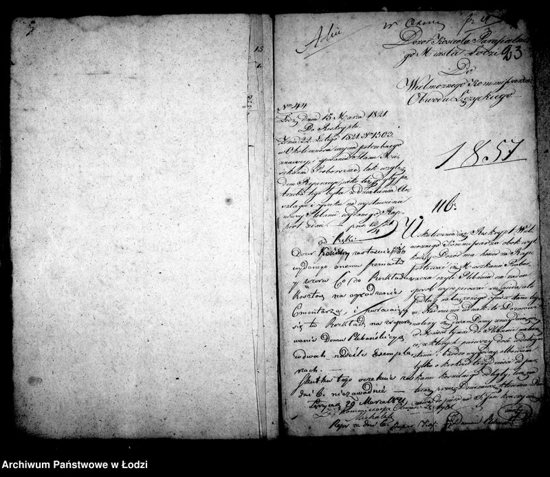 Obraz 19 z jednostki "Akta tyczące się reperacji domu do probostwa należącego"