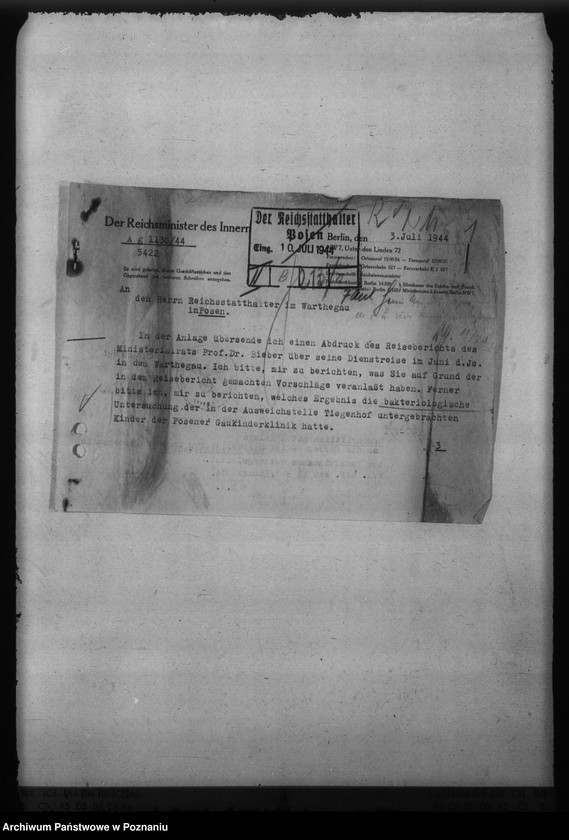 Obraz 5 z jednostki "Massnahmen zur Seuchenbekämpfung"