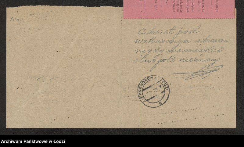 Obraz 16 z jednostki "Mordka Mendel Hoffman- wyrób pończoch"