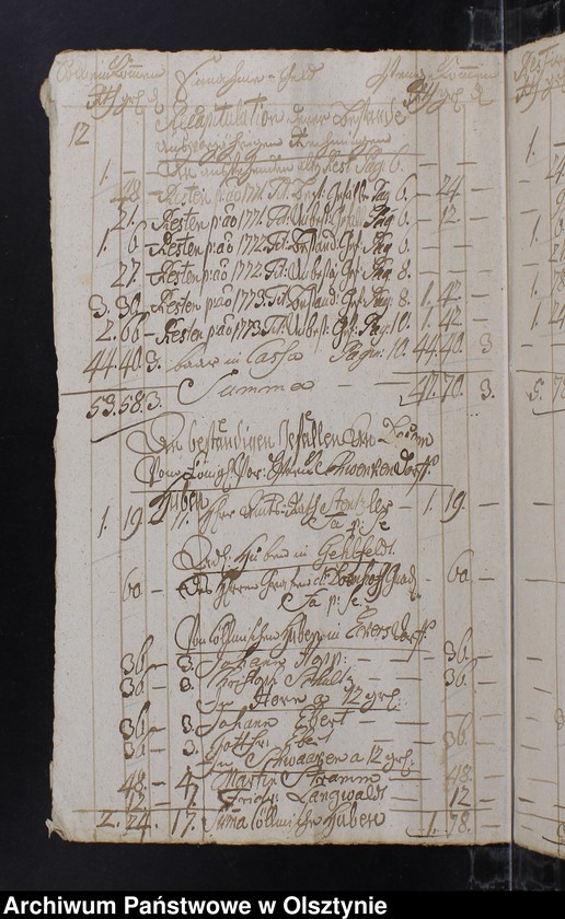 image.from.unit.number "Jahr Kirchen Rechnung aller Einnahme und Ausgabe, wie auch Bau-Rechnung"