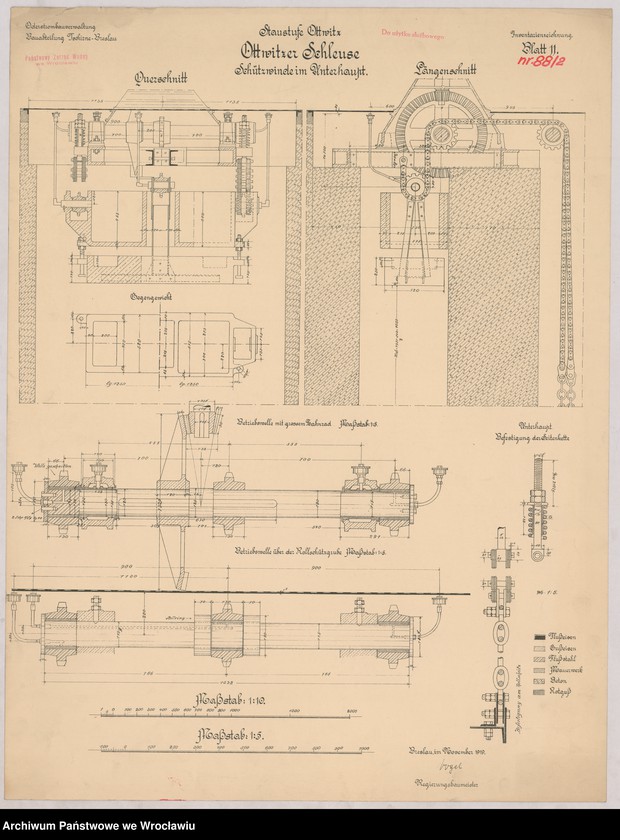 image.from.unit.number "Staustufe Ottwitz. Otwitzer-Schleuse"