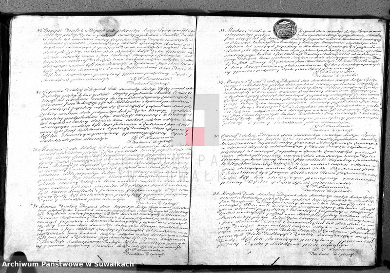 image.from.unit.number "Księga duplikat akt urodzonych, zaślubionych i zgonów w parafii wigierskiej"