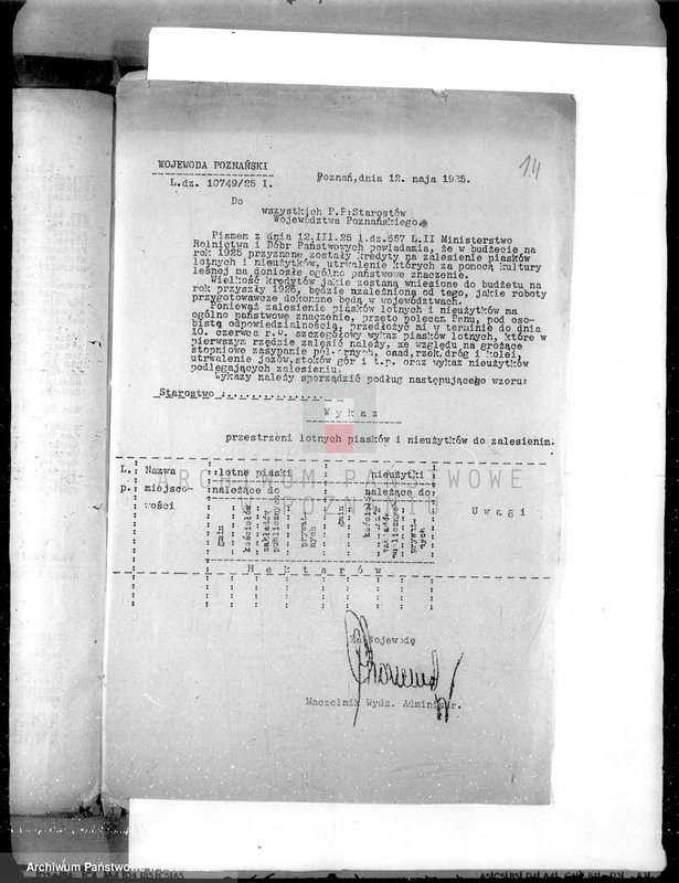 Obraz 18 z jednostki "Ogólniki i zarządzenia ogólne"