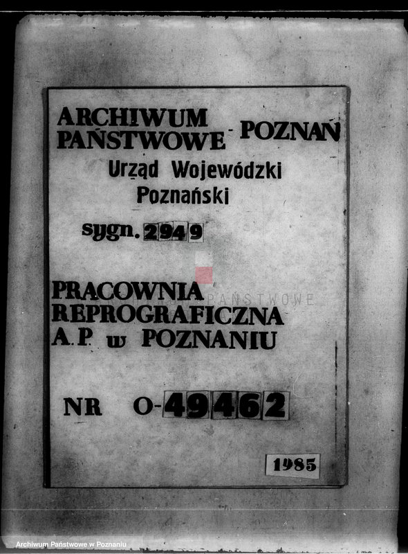 Obraz 1 z jednostki "Operat szacunkowy i tymczasowy rejestr pomiarowy majątku Falmierowo powiatu wyrzyskiego"