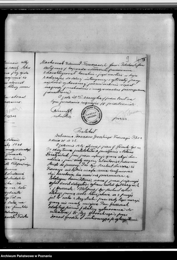 Obraz 13 z jednostki "Protokolarz Federacji Polskich Związków Obrońców Ojczyzny Zarządu Grodzkiego w Poznaniu"