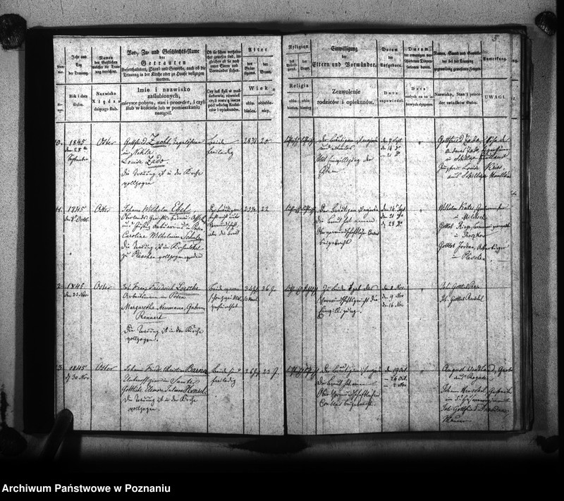 Obraz 8 z jednostki "Księga małżeństw"