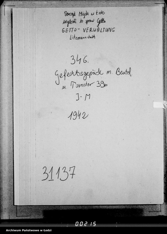 Obraz 4 z jednostki "346 Gefechtsgepäck m.Beutel u.Tornister 39 m.J-M."