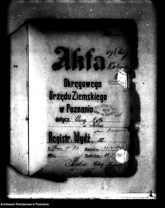 Obraz 4 z jednostki "Osada nr 16 w Kolnie powiatu międzychodzkiego Walenty Konieczny /osada parcelacyjna"