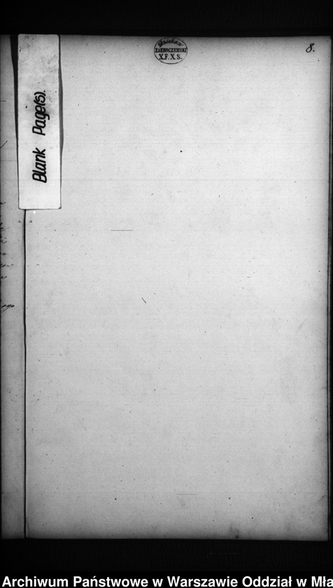 Obraz 18 z jednostki "Akta urodzeń, małżeństw i zgonów"