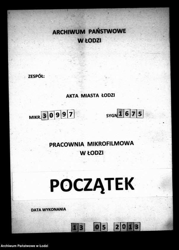 Obraz 1 z jednostki "Dowody do usprawiedliwienia rachunków kasy szkoły elementarnej katolickiej miasta Łodzi co co przychodów i rozchodów za lata 1840-1850"