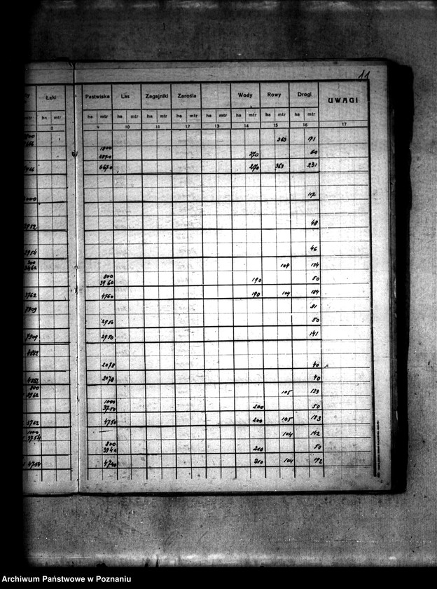 Obraz 15 z jednostki "Rejestr pomiarowy gruntów przymusowej parcelacji majątku Ląd powiatu konińskiego"