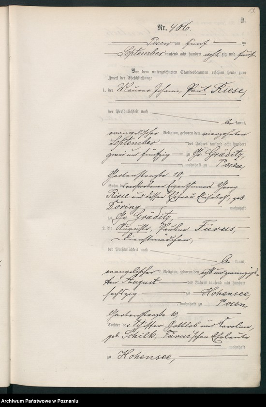 Obraz 16 z jednostki "Księga małżeństw t. III"