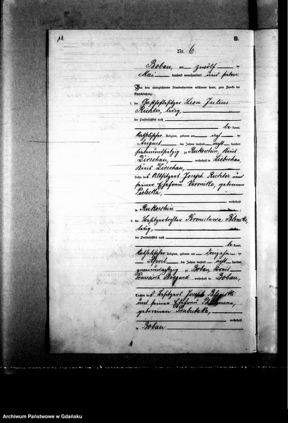 image.from.unit.number "Księga małżeństw"