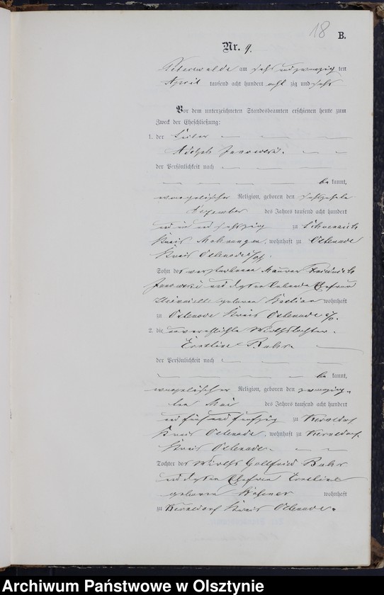 image.from.unit.number "Heiraths-Neben-Register Nr 1 - 42"