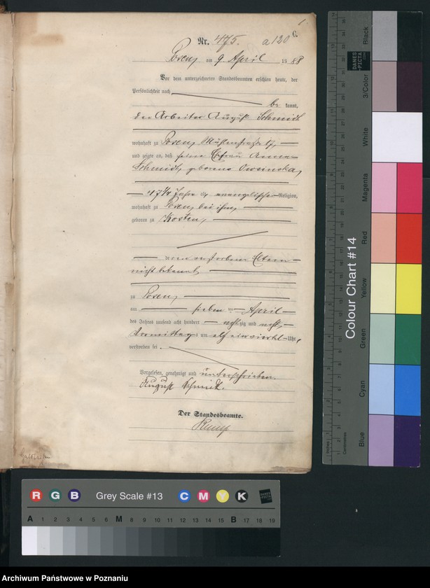 Obraz 4 z jednostki "Księga zgonów t. II"