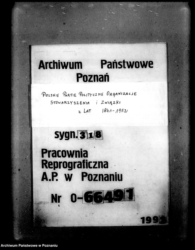 Obraz 1 z jednostki "Korespondencja z Zarządem Głównym"
