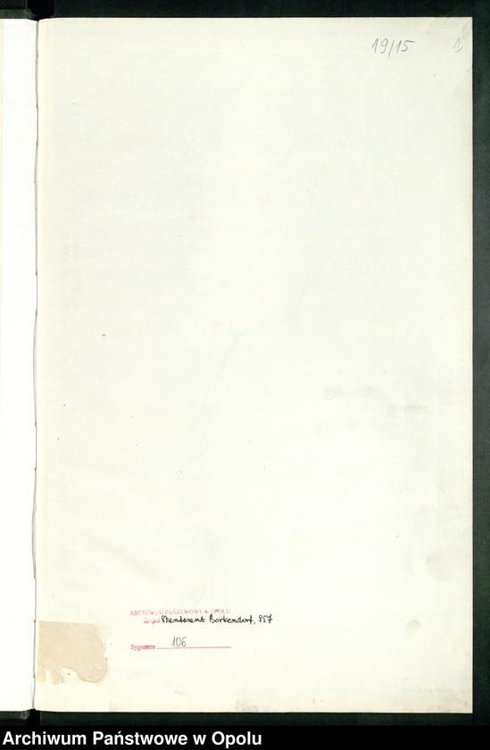 Obraz 5 z jednostki "Geburts-Register (Neben-Register) Standesamt Borkendorf 1912 No. 1 bis 73."