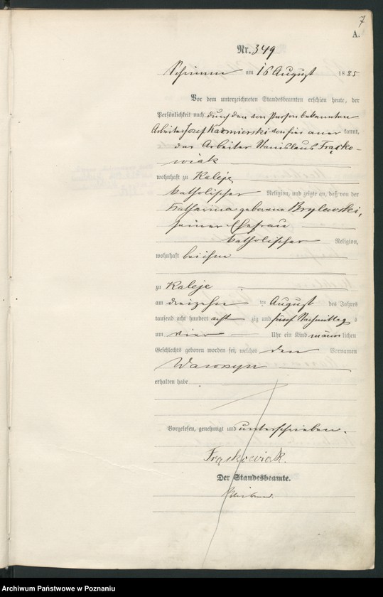 image.from.unit.number "Księga urodzeń t. II"