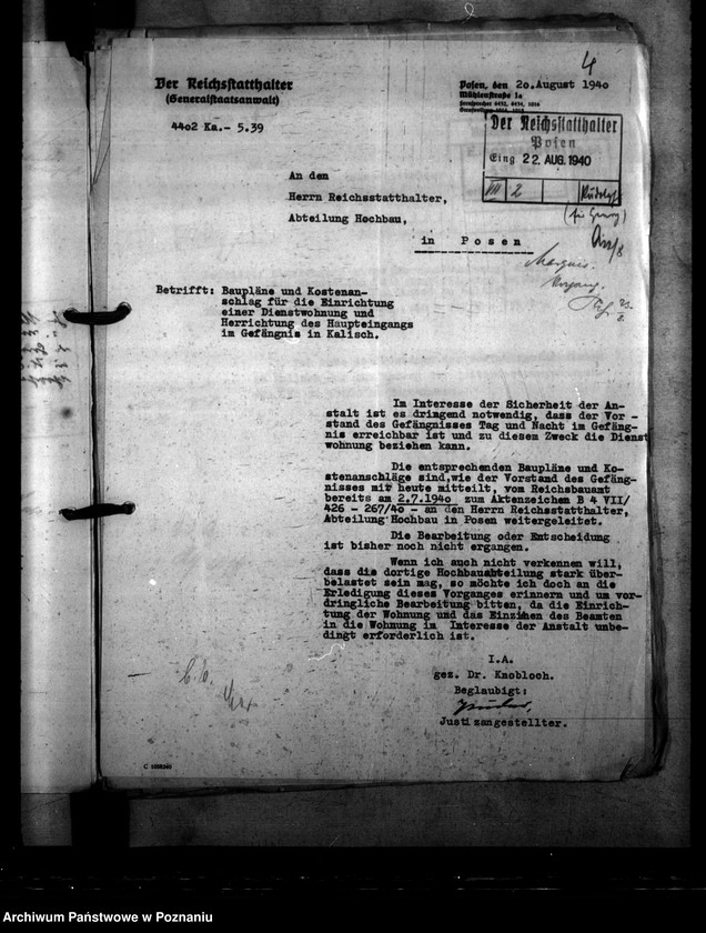 Obraz 8 z jednostki "Haftanstalt - Kalisch"