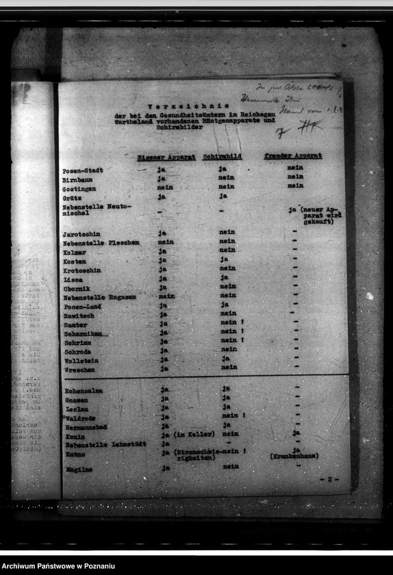 Obraz 11 z jednostki "Aufgaben der Gesundheitsämter. Aktenplan in Gesundheitsämtern. Arbeitsübersicht der Gesundheitsämter. Abfertigung von Juden und Polen."