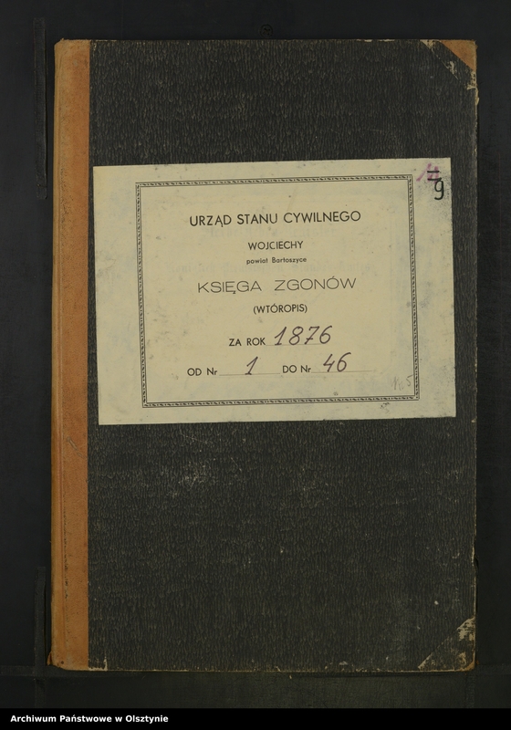 image.from.unit.number "Sterbe-Neben-Register Nr 1 - 46"