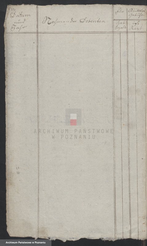 image.from.unit.number "Einnahme von Beiträgen für Arme von Quartalgeld,  Meister - Gesellen - und Lehrburschen - Eintragungen"