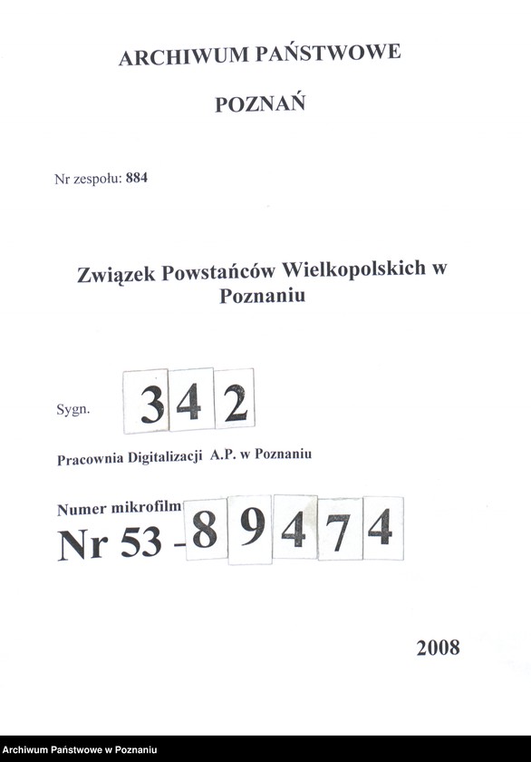 Obraz 1 z jednostki "Trzemeszno, powiat Mogilno - akta koła."