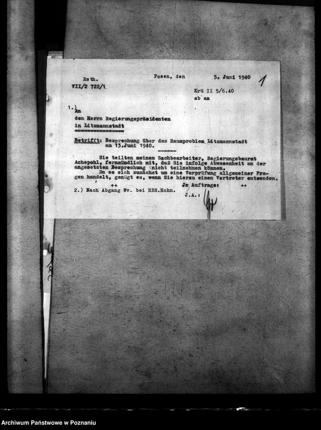 Obraz 4 z jednostki "Problem przestrzennego zabudowania Łodzi"