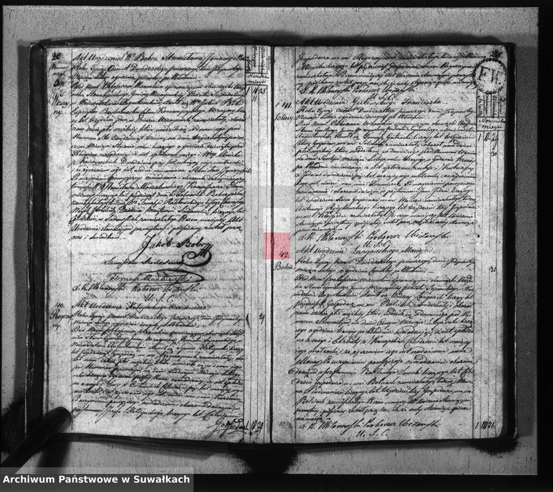 image.from.unit.number "Akta urodzonych gminy wiżańskiey obwodu seyneńskiego, w województwie augustowskim od dnia 1-go stycznia do dnia ostatniego grudnia 1821 roku"