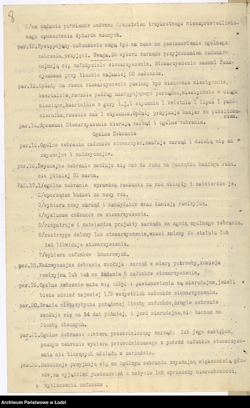 Obraz 11 z jednostki "Stowarzyszenie Niesienia Pomocy Biednym Chorym Żydom p.n. "Linas Hacedek" w Rawie Maz."