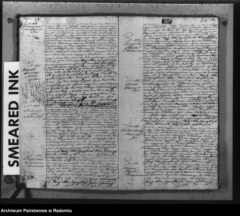 image.from.unit.number "Duplikat urodzonych, zaślubionych i zmarłych w parafii Głowaczew akta w sobie mieszczący za rok 1845"