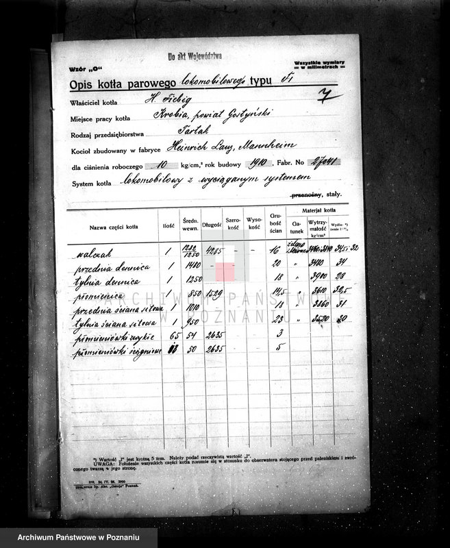 Obraz 12 z jednostki "Mleczarnia Fr. Stefańskiego w Krobi pow. gostyński"