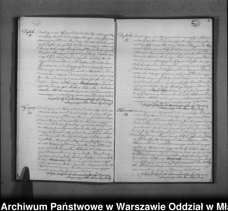image.from.unit.number "Akta urodzeń, małżeństw i zgonów"