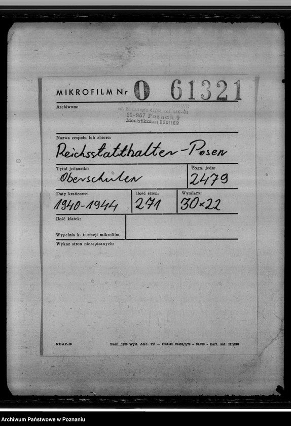 Obraz 2 z jednostki "Oberschulen"