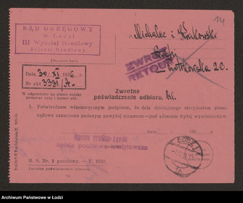 Obraz 16 z jednostki "Michalec i Krakowski- sprzedaż manufaktury"