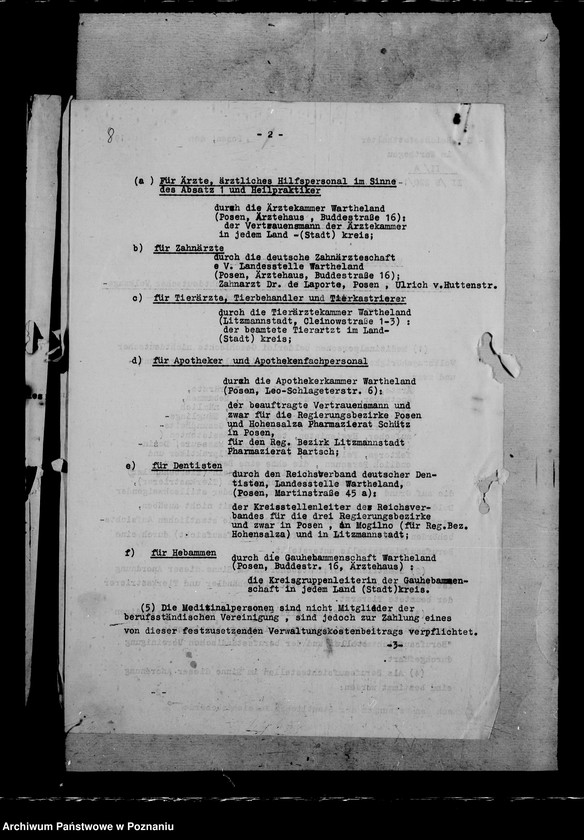 Obraz 12 z jednostki "Aufsicht über nicht deutsche Medizinalpersonen"