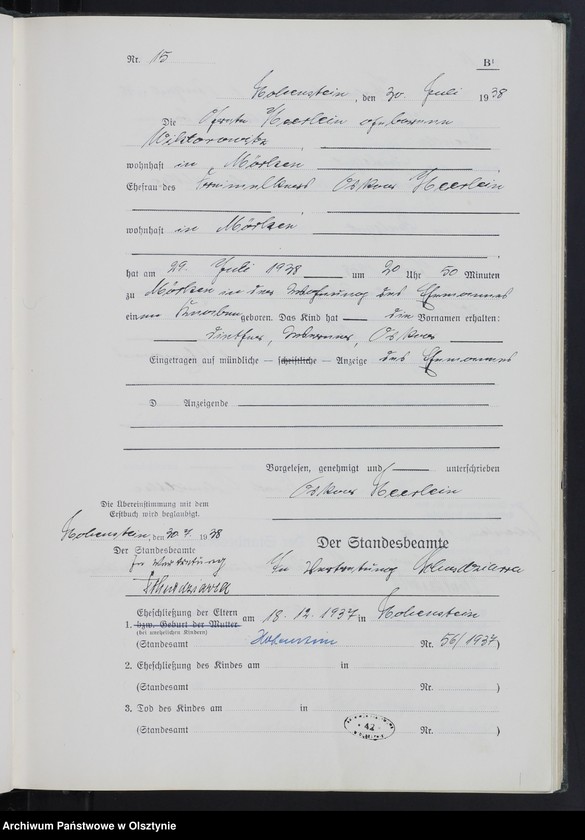 image.from.unit.number "Geburtenbuch-Zweitbuch Tom II,Nr 1 - 102"