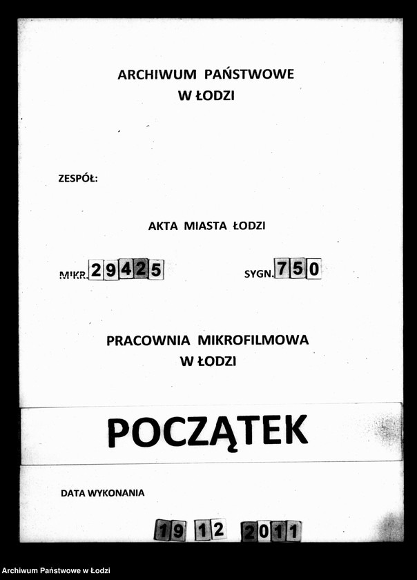 Obraz 1 z jednostki "Kniga javlennym pasportam na projezd po fabrično-lodzinskoj železnoj doroge 1866 god"