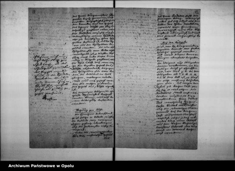 Obraz 11 z jednostki "Acta von Abnahme und Revision der jährlichen Rechnungen von der Schul-Stiftungs-Fundation des verstorbenen Schulraths und hiesigen Stadt-Pfarrers Franz Paul Vol. I de anno 1818"